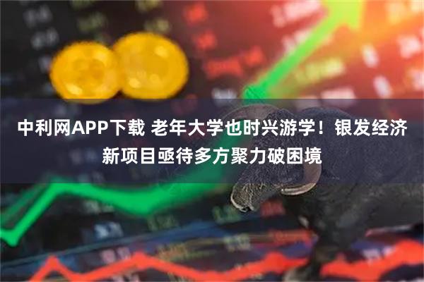 中利网APP下载 老年大学也时兴游学！银发经济新项目亟待多方聚力破困境