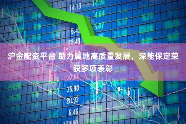 沪金配资平台 助力属地高质量发展，深能保定荣获多项表彰